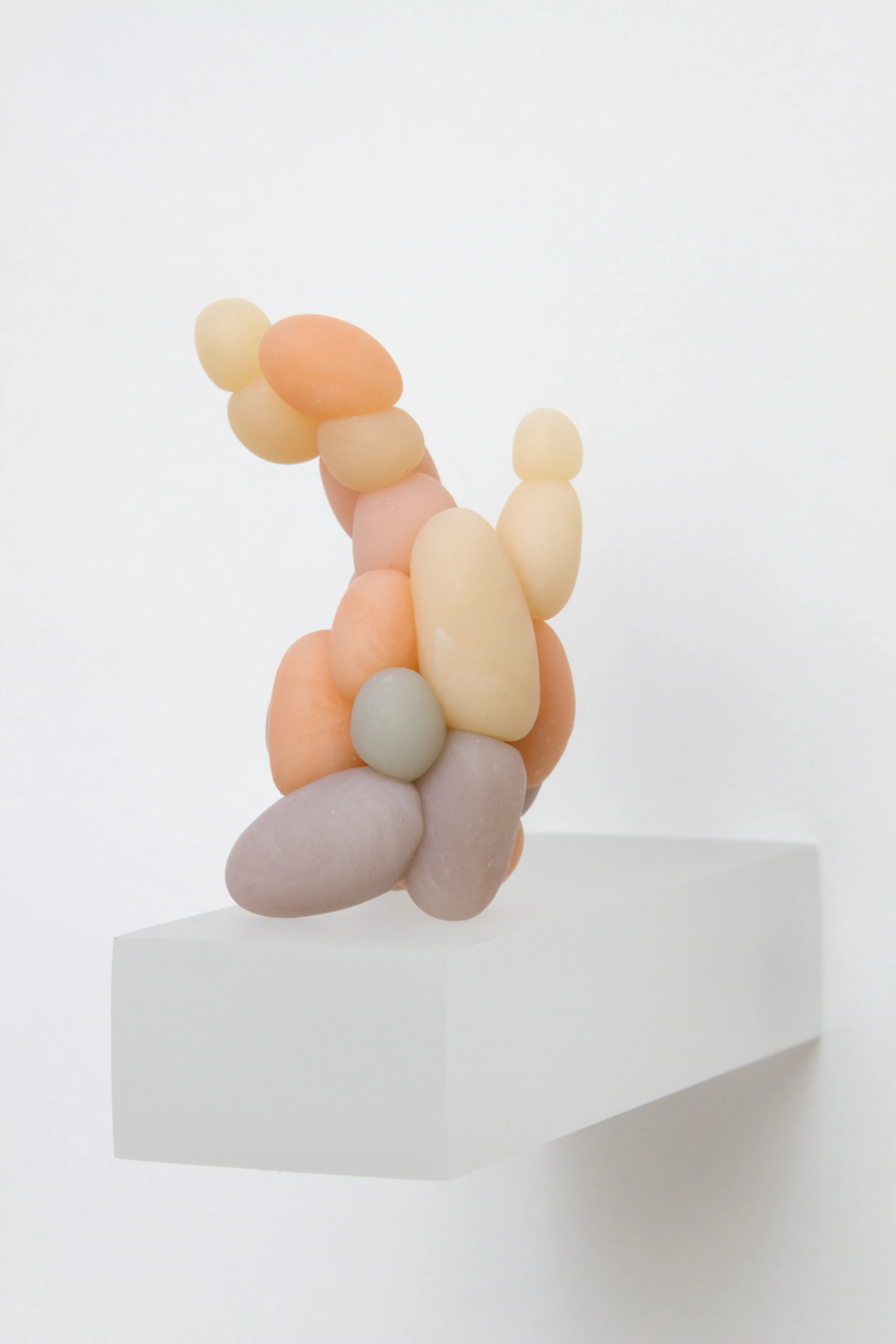  Untitled (Elemental 1) 2015 | Polymer, ink, acrylic base  3 ½”h&nbsp; X&nbsp; 1 ½”w&nbsp; X&nbsp; 3 7/8”l 