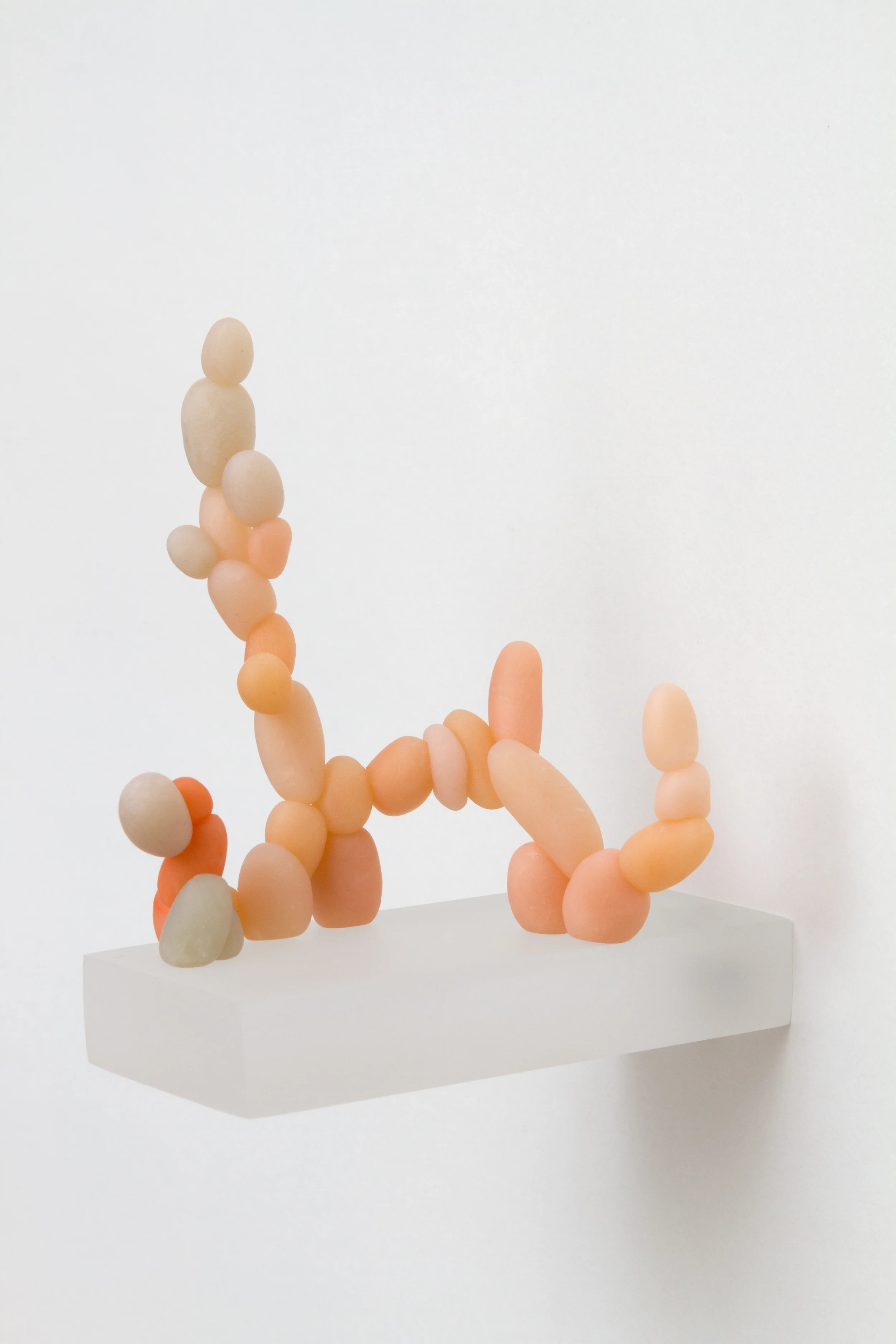  Untitled (Elemental 6)  2015 | Polymer, ink, acrylic base 4 5/8”h X 2”w X 4”l 