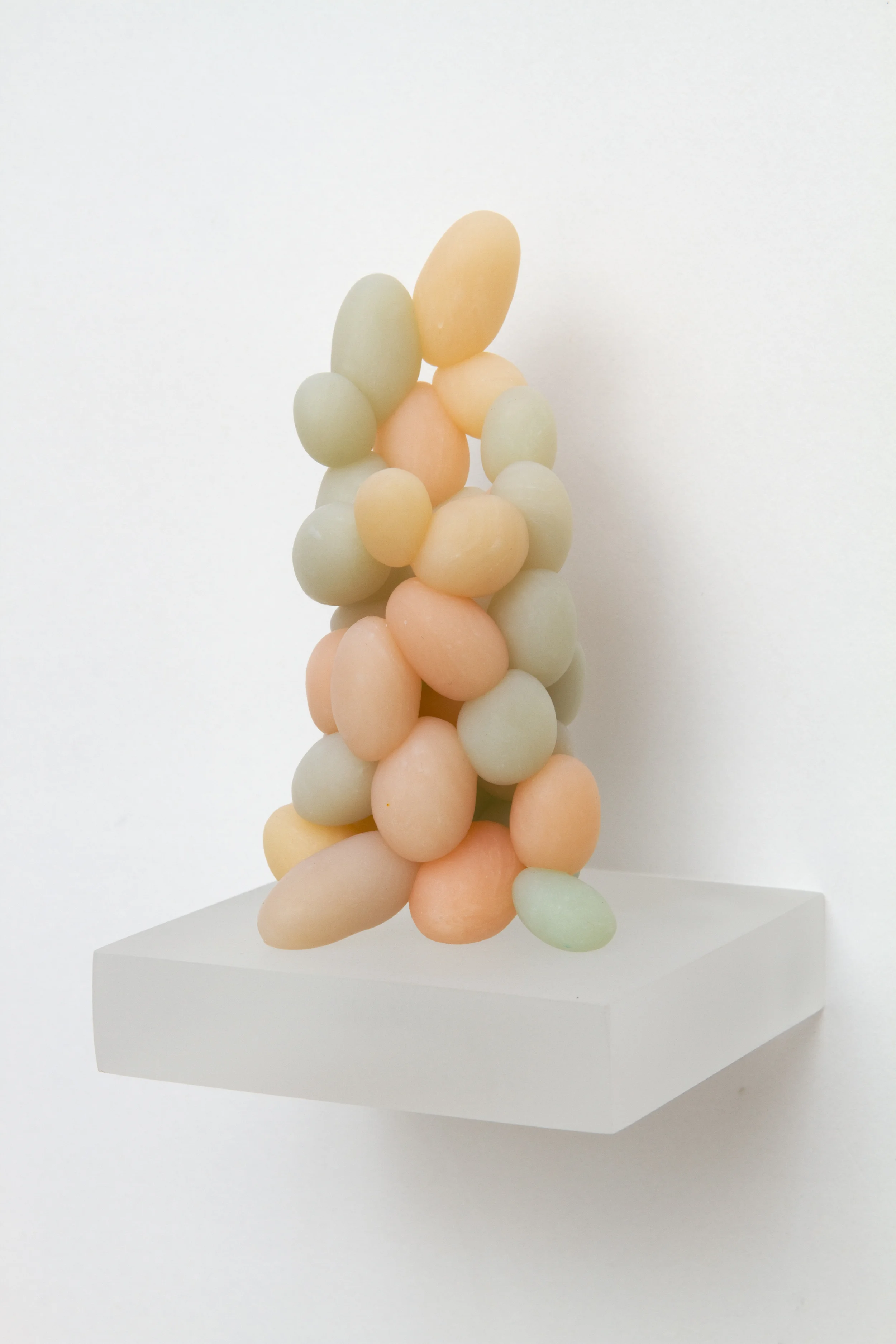 Untitled (Elemental 8) 2015 | Polymer, ink, acrylic base 4 ½ “h X 3”w X 3“l 
