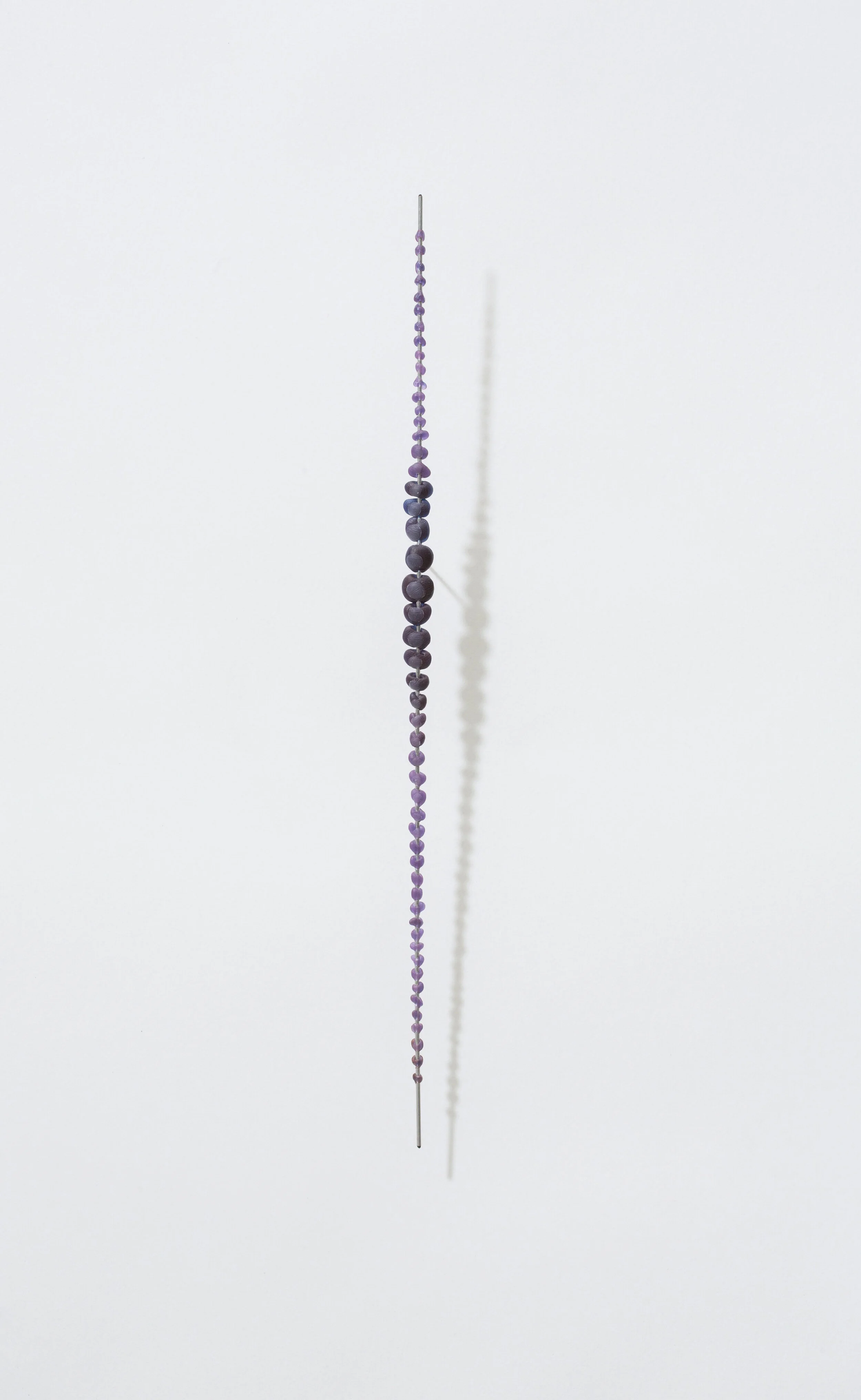  Still Point   2015 | polymer, ink and aluminum   12 x ¼”  