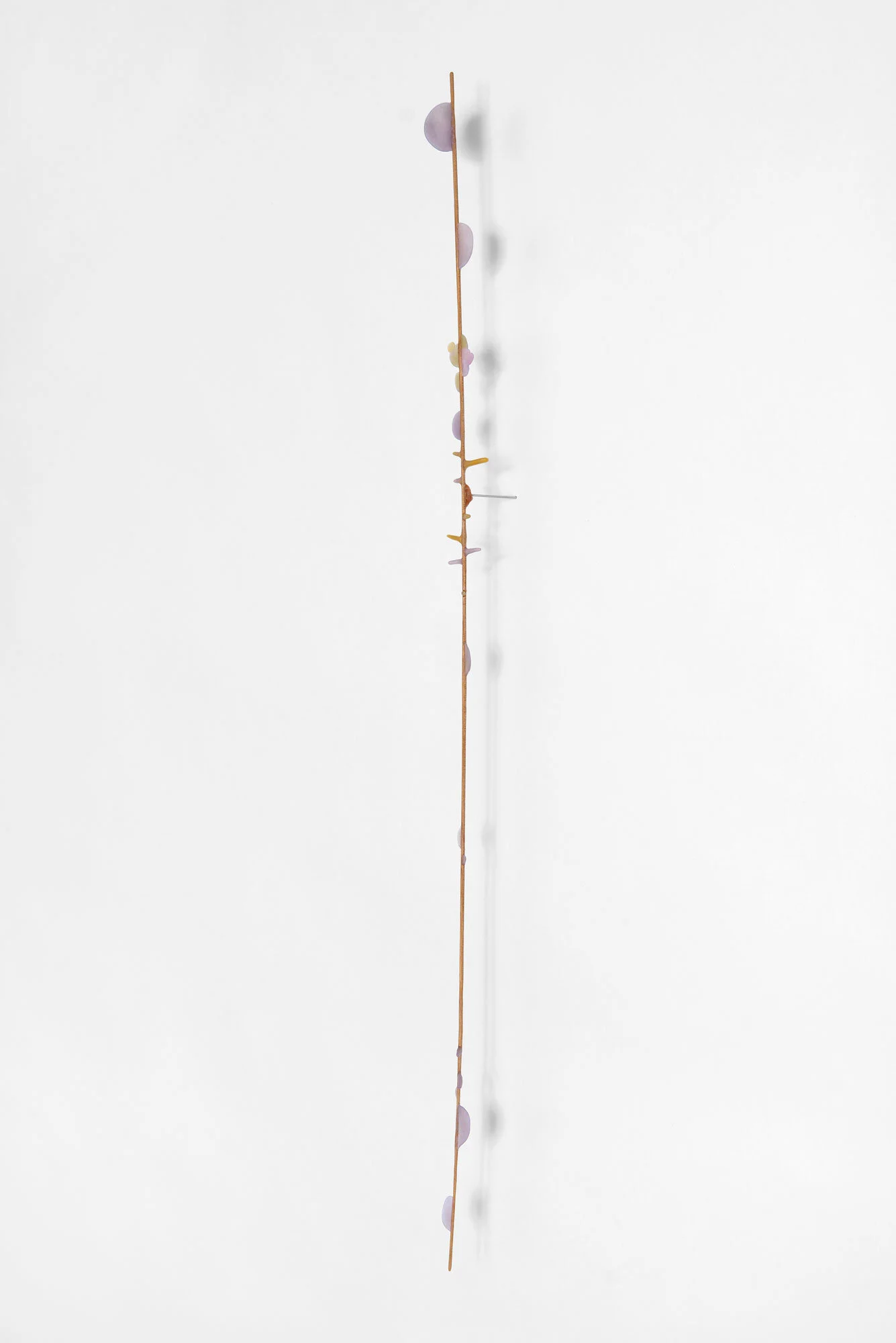  Quiet Child   2016 | polymer, ink and wood   24 x 1 .25” 