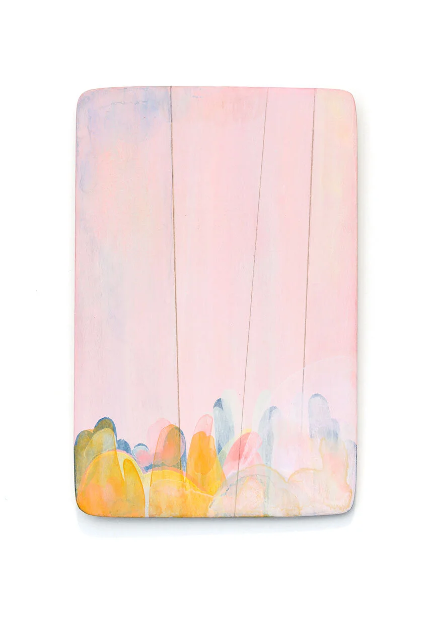  AXIS (SPD-2)  2018 | silverpoint and gouache on panel  4.5 X 3” 