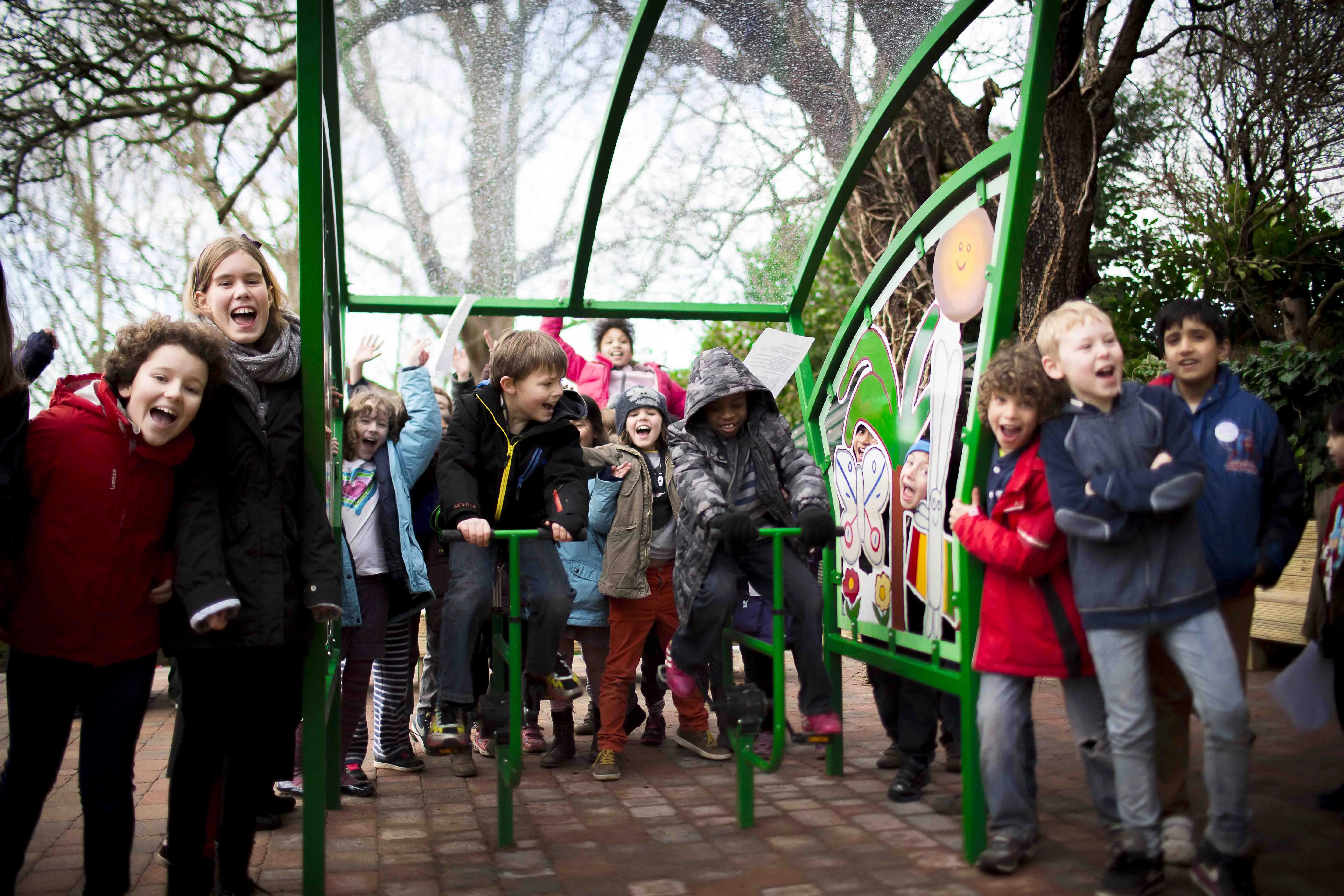 Pedal Powered Radio Station at Horniman Primary School