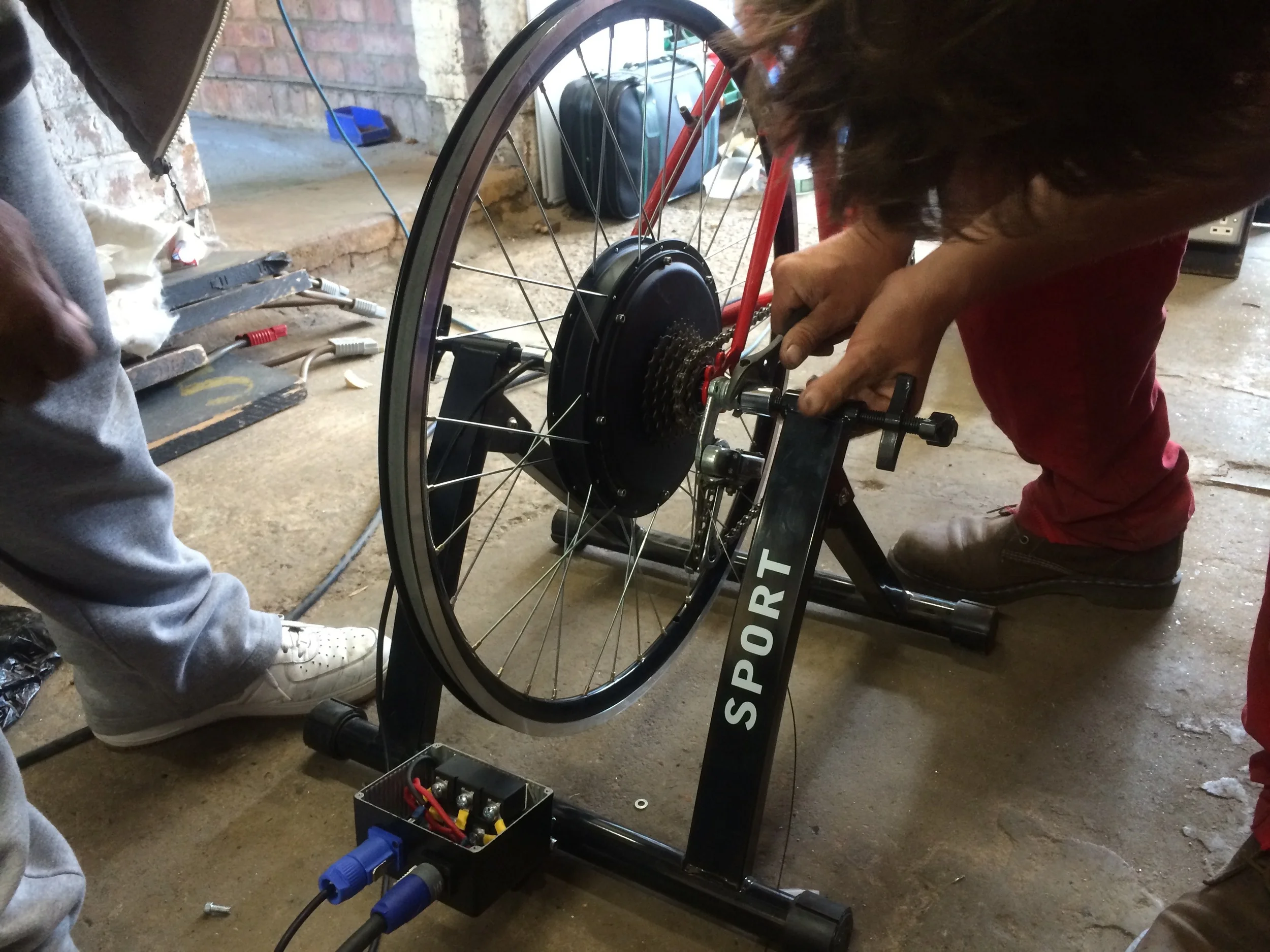 bike pedal generator