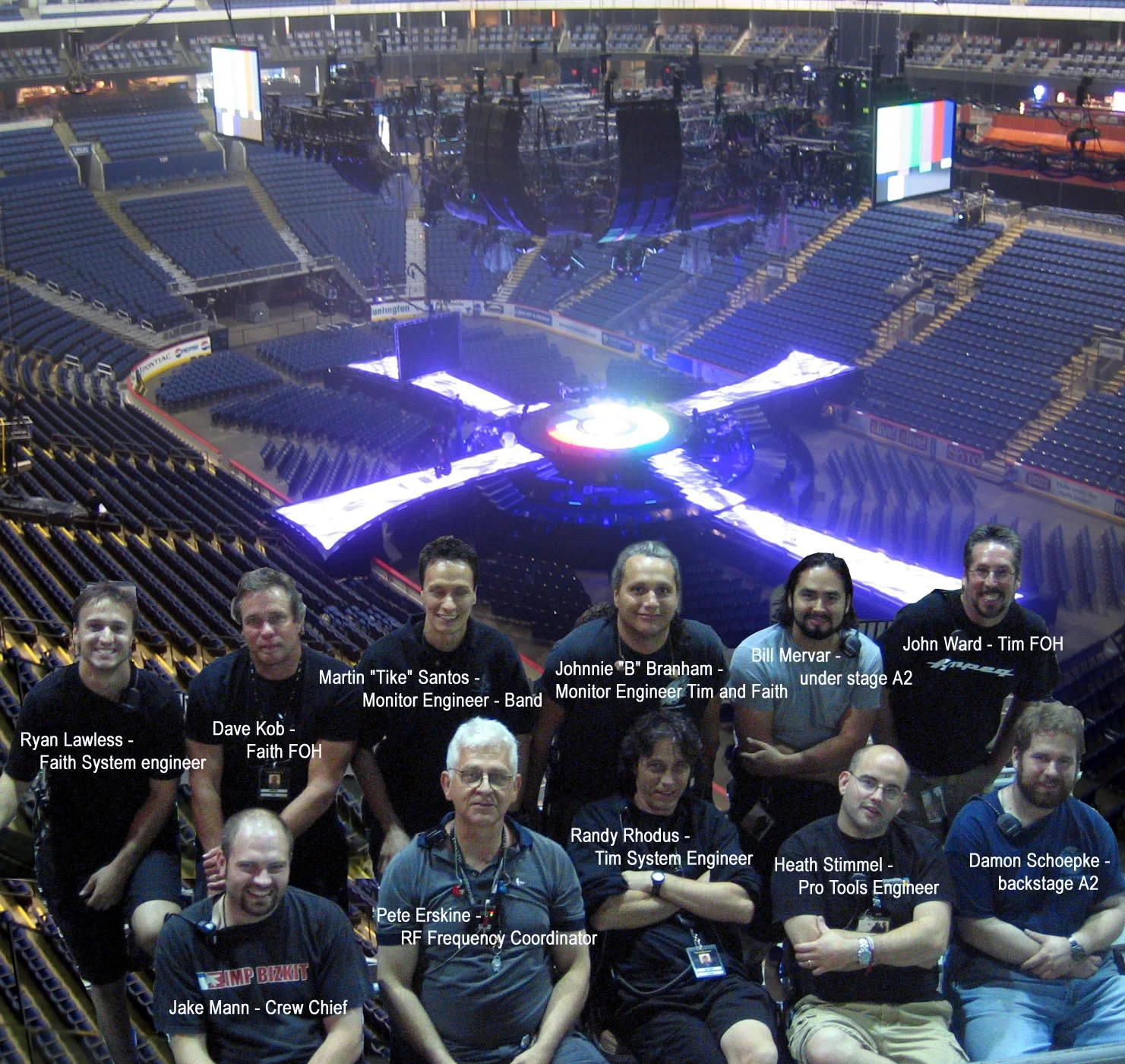 Audio crew for S2S 2007
