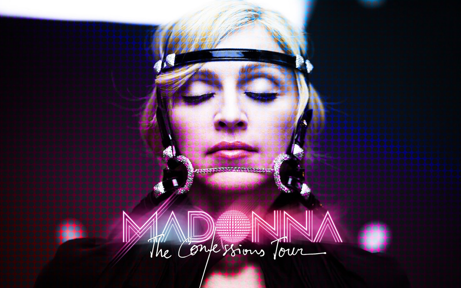 Madonna, The Confessions Tour, graphics.