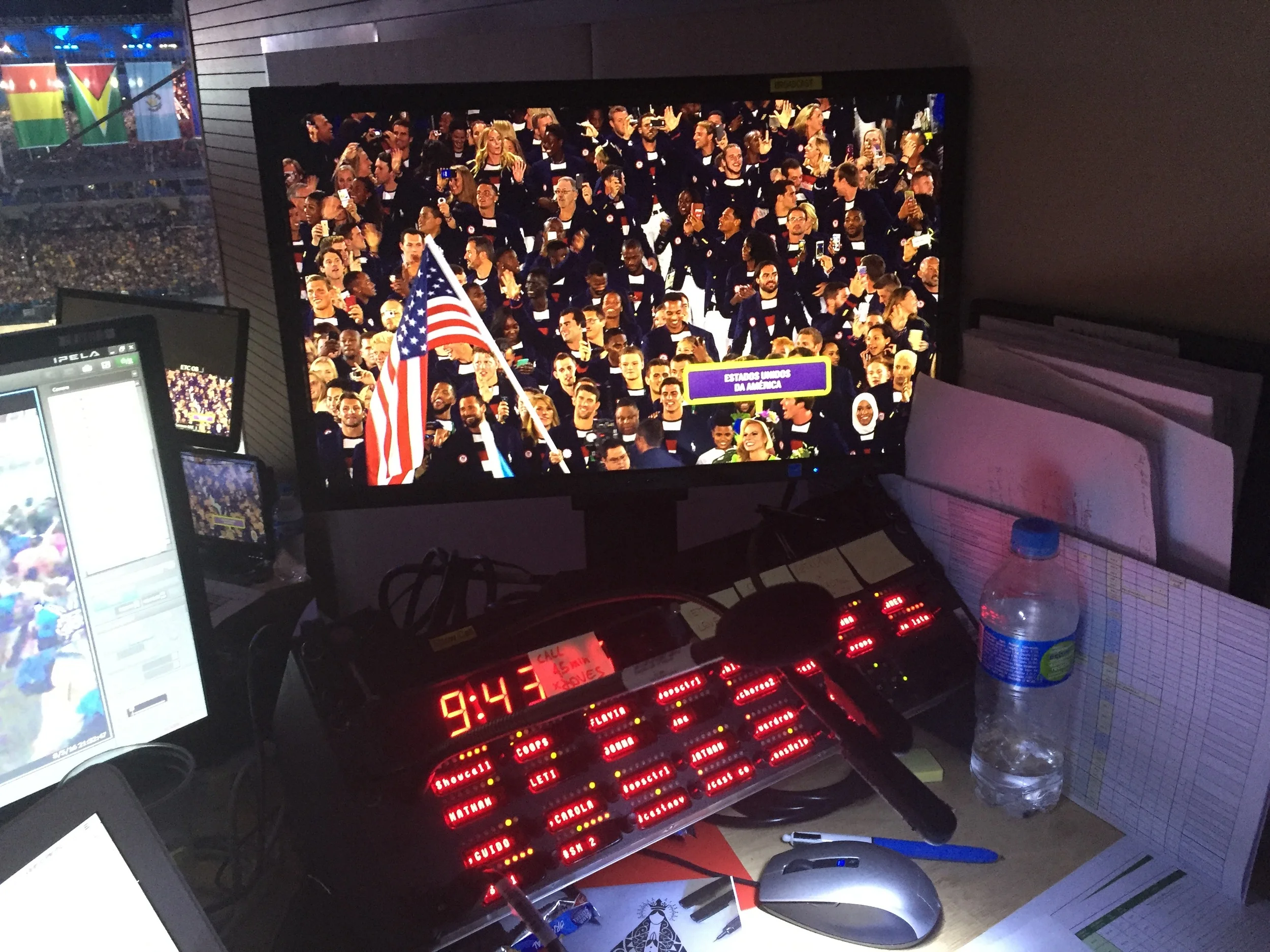 USA Enters.....YEA!!!!!