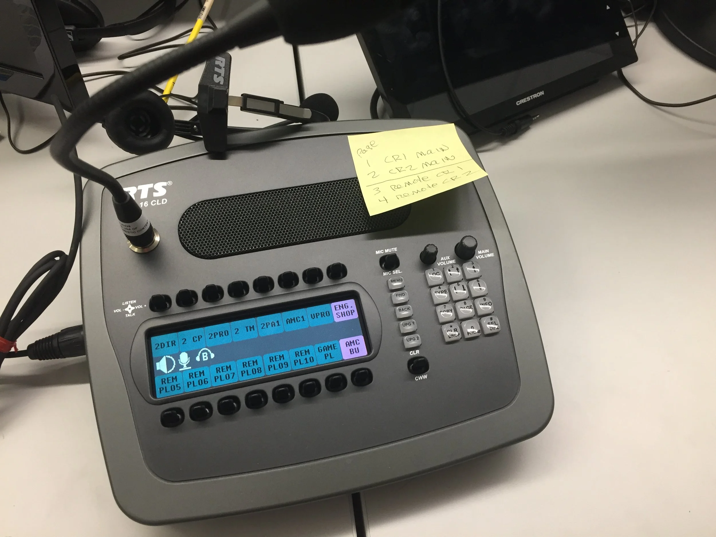 Assignment Desk panel