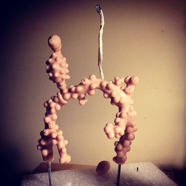Pygmy seahorses are both terrifying and beautiful at the same time. They’re like little peppermint monsters.
.
.
.
#crueltyfreetaxidermy #fauxtaxidermy #sculpture #pygmyseahorse #coral #etsy #sculpture #sculpey #seacreatures #curiositycabinet #oddities #wip @etsy #sesart