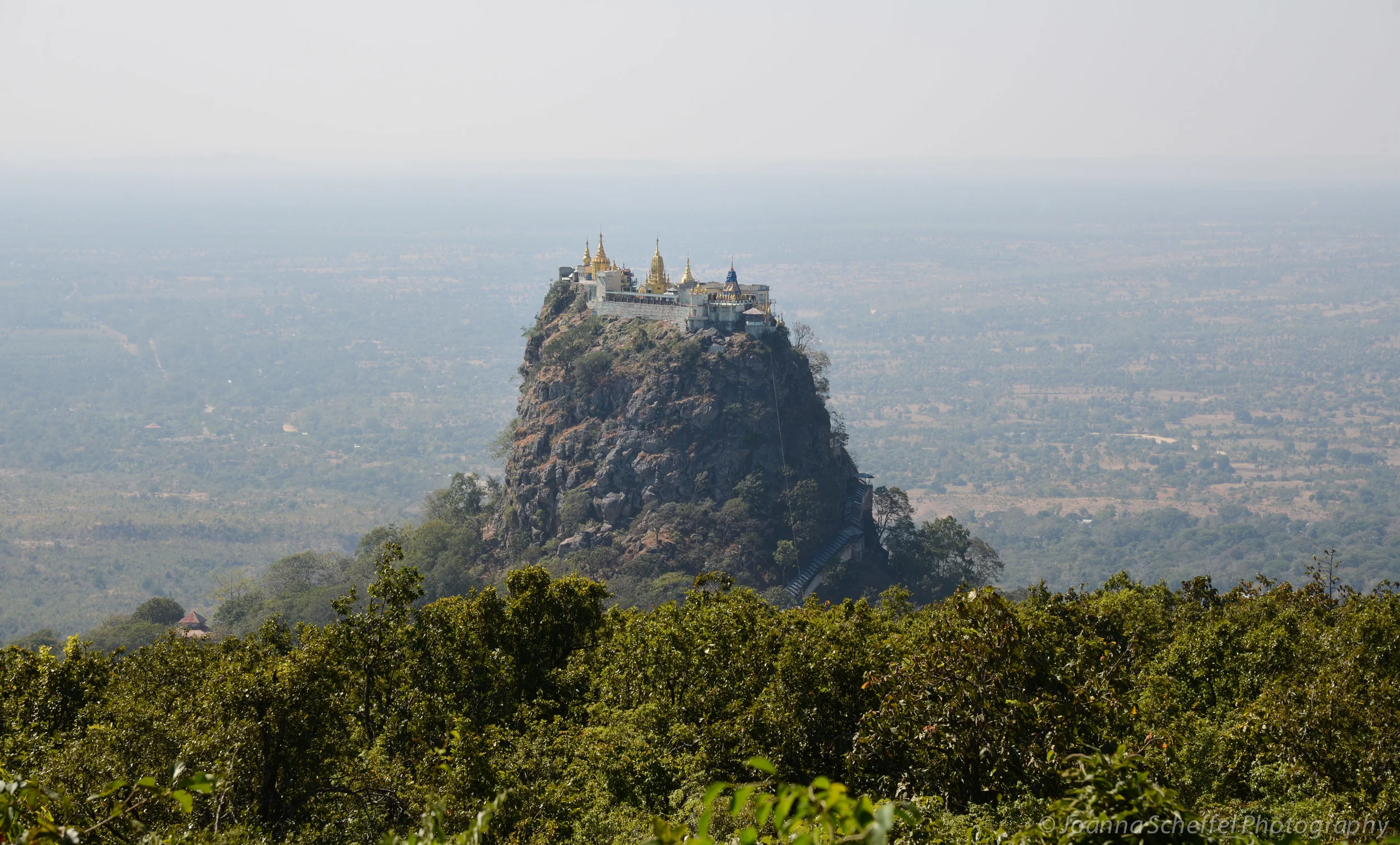 Mount Popa monastery