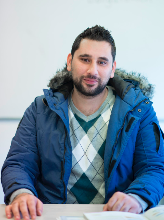 Azad, 29 Jahre alt, Afrin, Syrien.