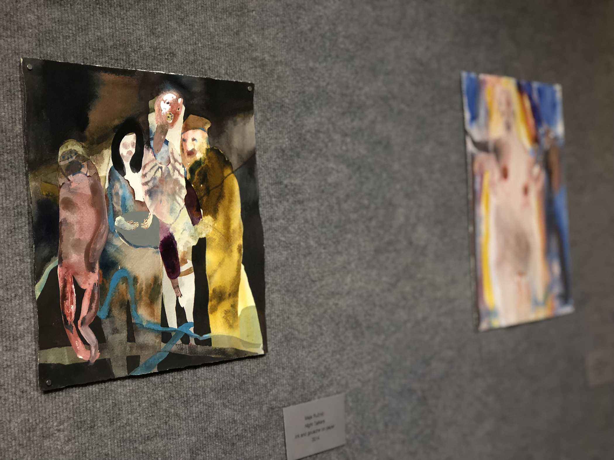 'Night Talkers' by Maja Ružnić in 'Proof of Existence' at Western Kentucky University