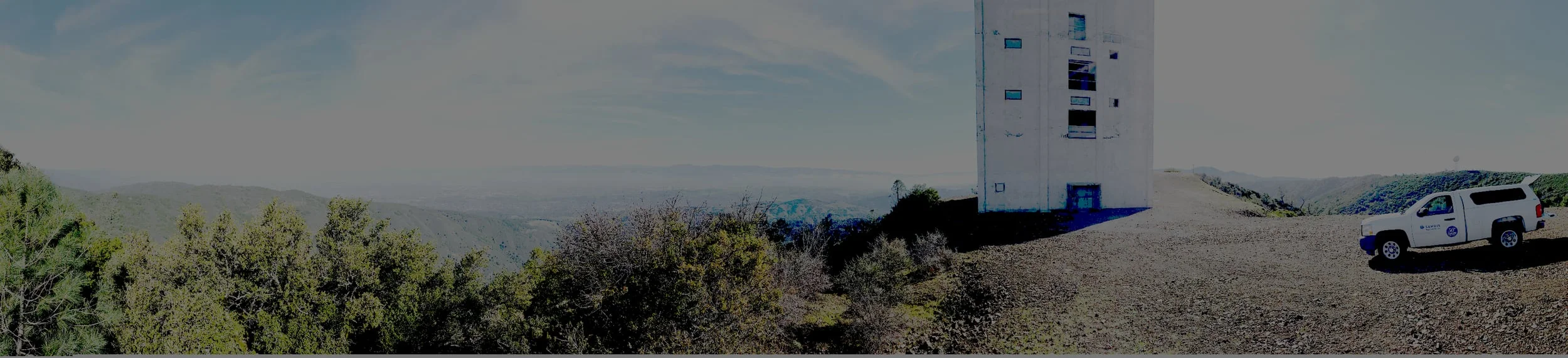  "The Box" on Mount Umunhum Summit is an 85.5 ton GE Radar Antenna used to detect approaching aircraft during the Cold War.