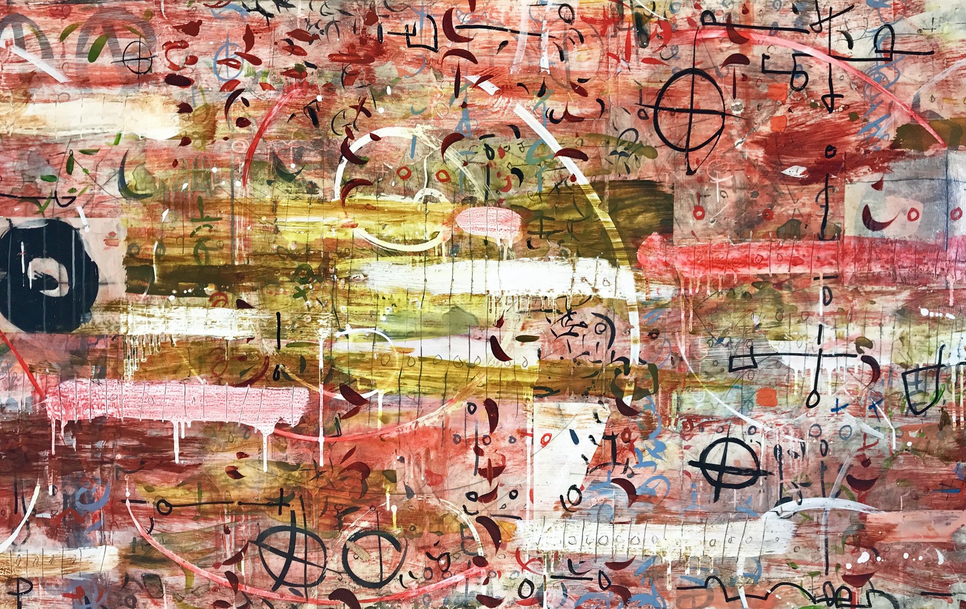 A Poco Crescendo, 36" x 60". 2021.
