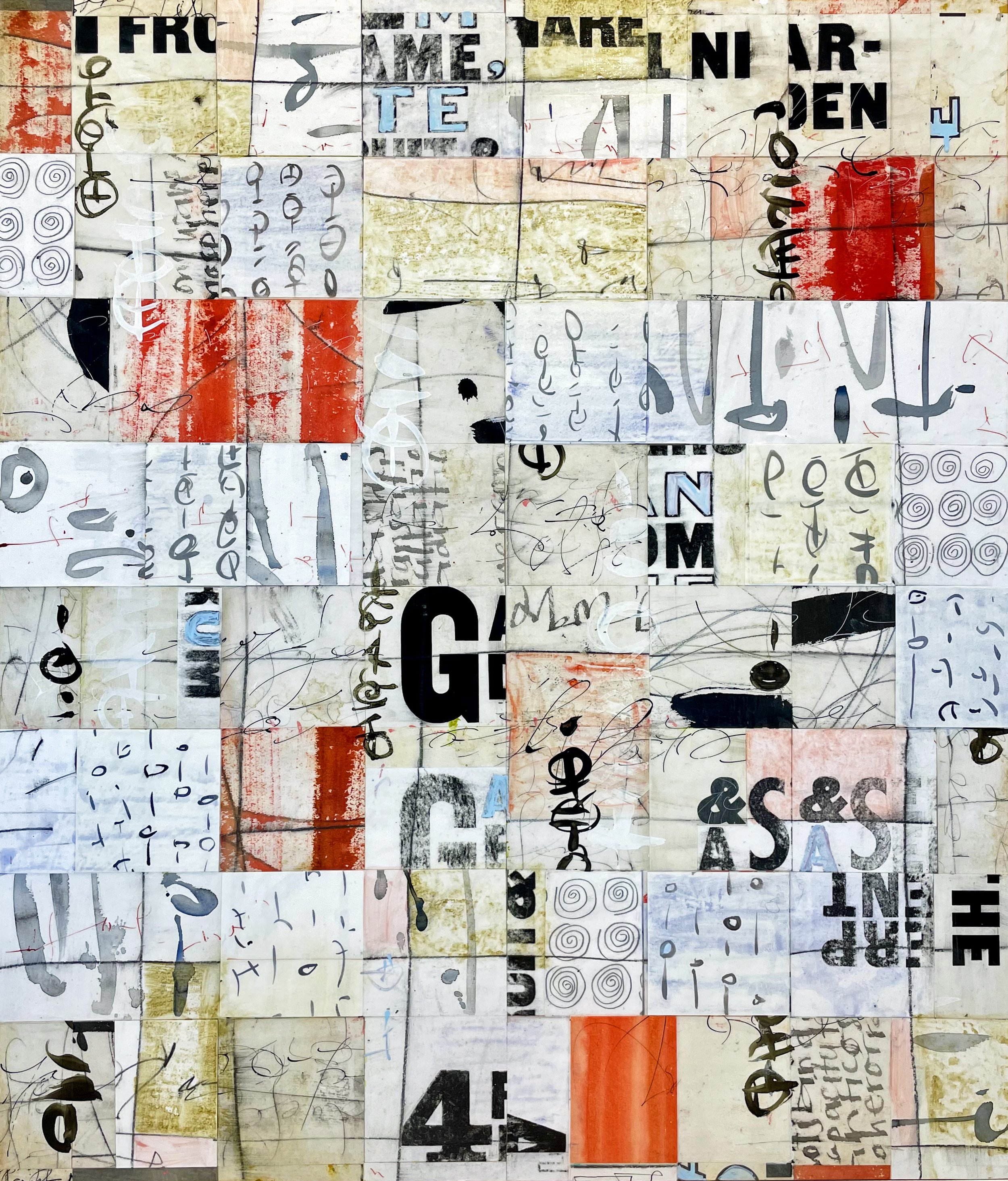 Garden Pathways, 42, x 36".