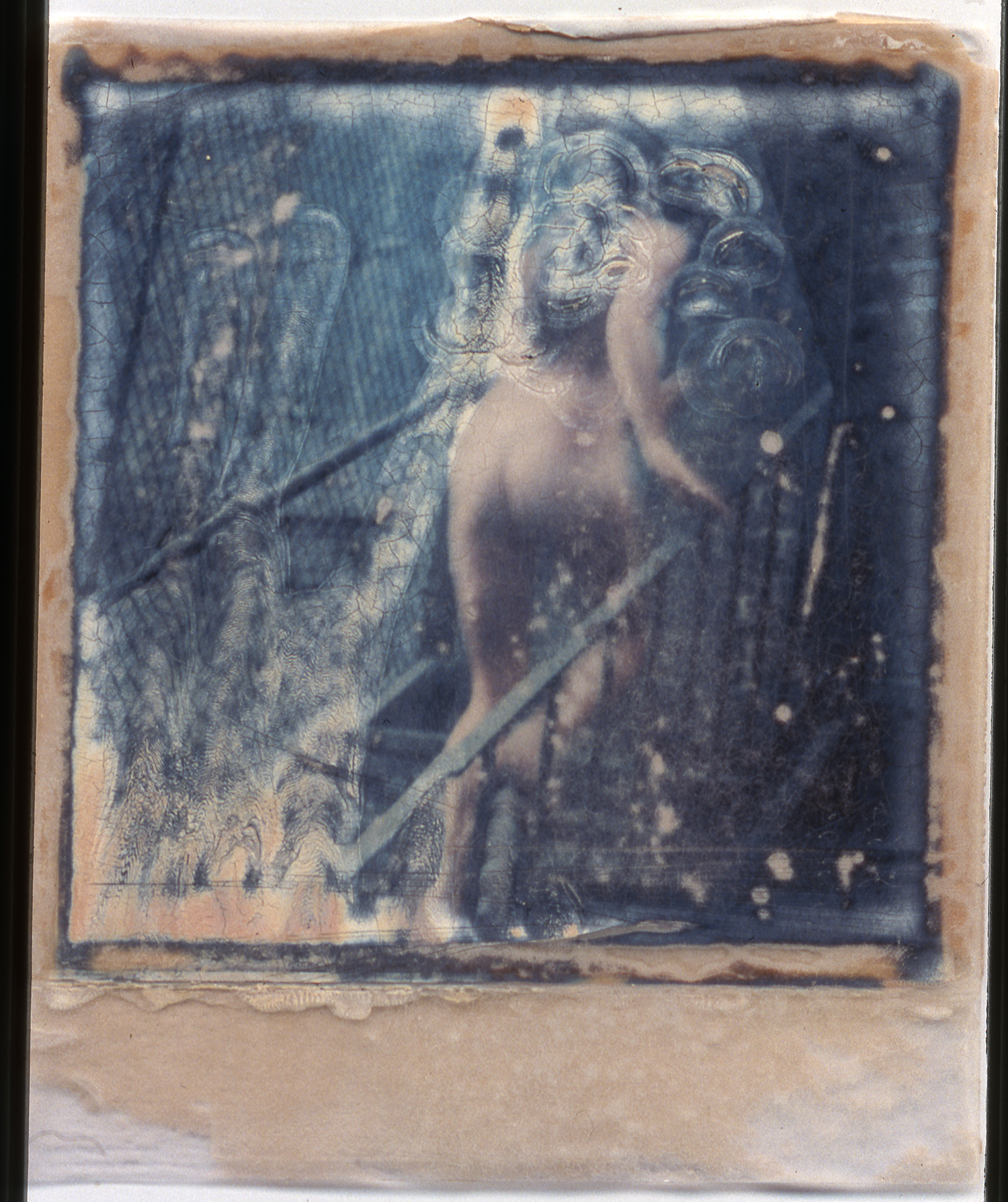  1975  Polaroid SX70, 4x3.5" 