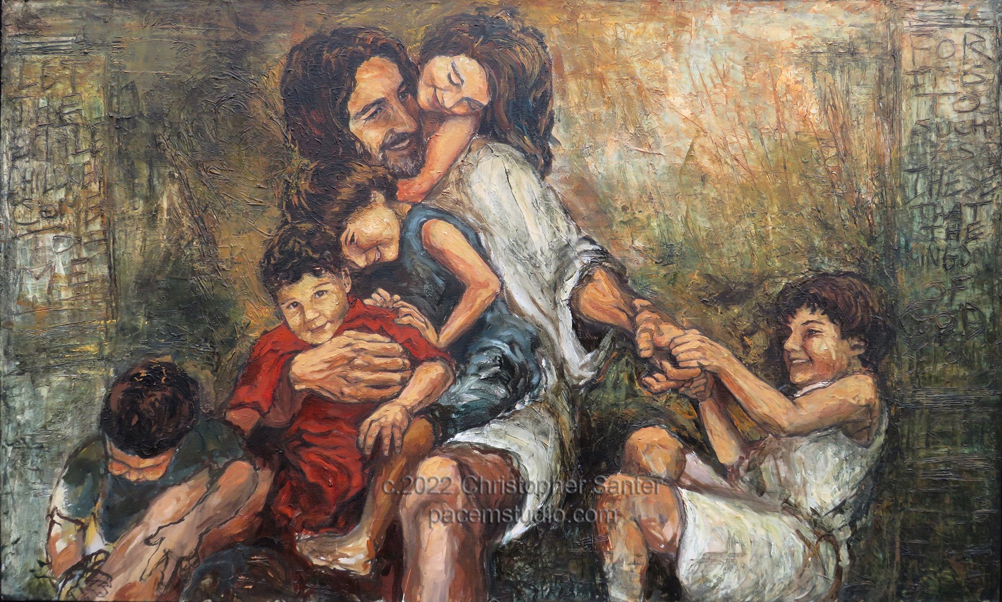 Christ With Children