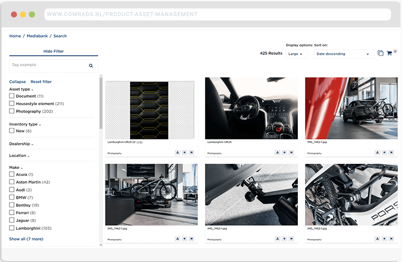 Asset Management voor de autoindustrie Comrads Solutions