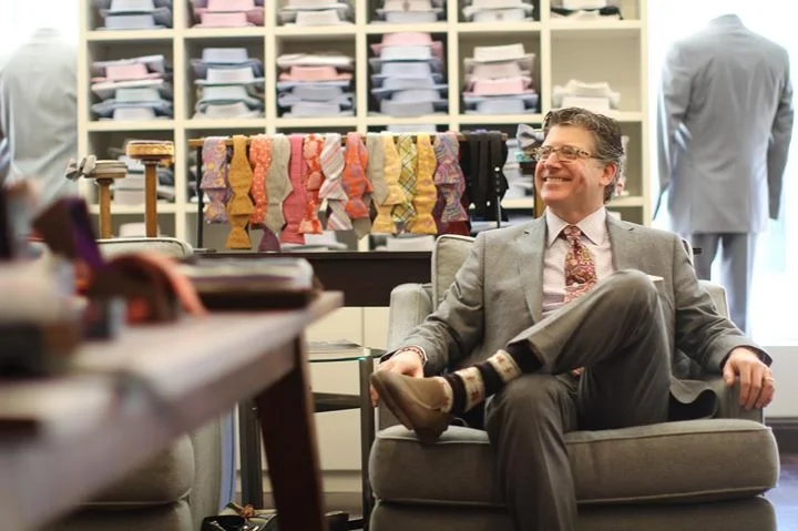 You're rarely a stranger in John Pickens' Clothier, but if you enter as one, you certainly won't leave as one. 