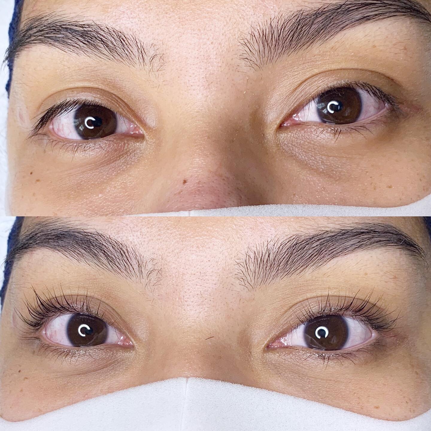 When you&rsquo;re taking a break from lash extensions like @jvmcentino, but still want low maintenance, beautiful lashes try out a lash lift! It enhances your natural lashes and gives a nice lifted look! &hearts;️

#lashliftandtint #okinawalashlift #