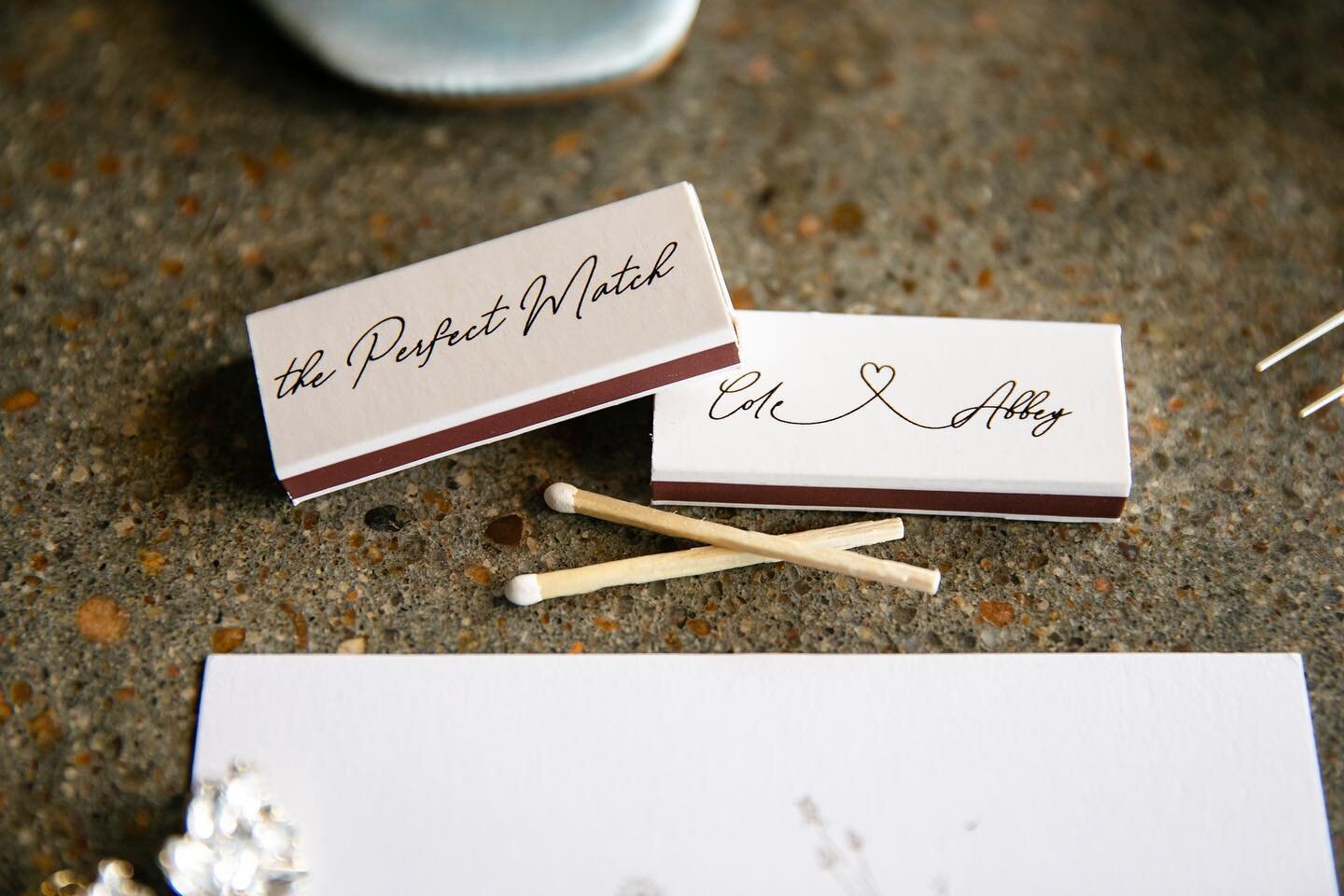 We make sure every item has been fully thought through from the ground up tented backyard weddings to the tiny match boxes! 
.
.
.
#kcwedding #newlyweds #loveourclients #celebrationsoflove #celebrationsoflovekc #weddingplannerkc #itsallinthedetails #