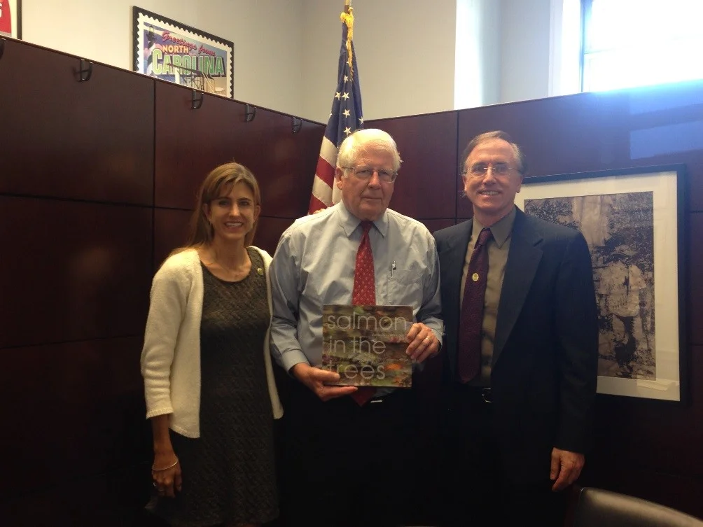 Kelly Mieszkalski (NC), Congressman David Price (NC), Jonathan Matthews (MT)