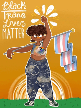 Artwork by Ollie, a 17 year-old trans boy from New Hampshire!