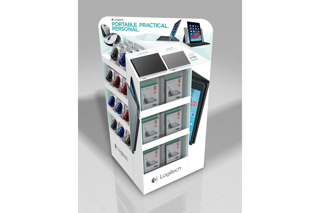 Logitech : Tablet accessories endcap