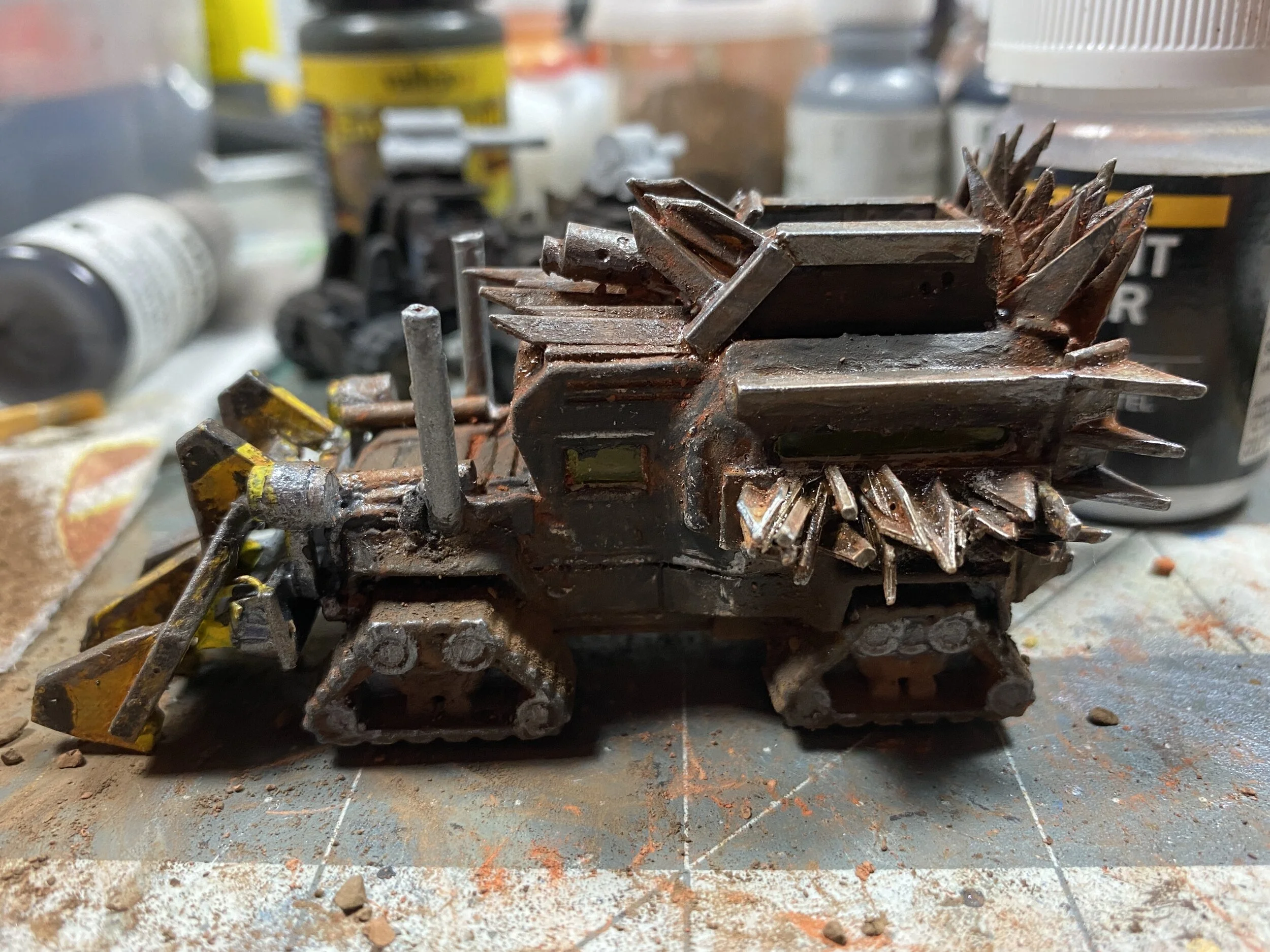 Ambulance w/Treads, Ram, and HMG