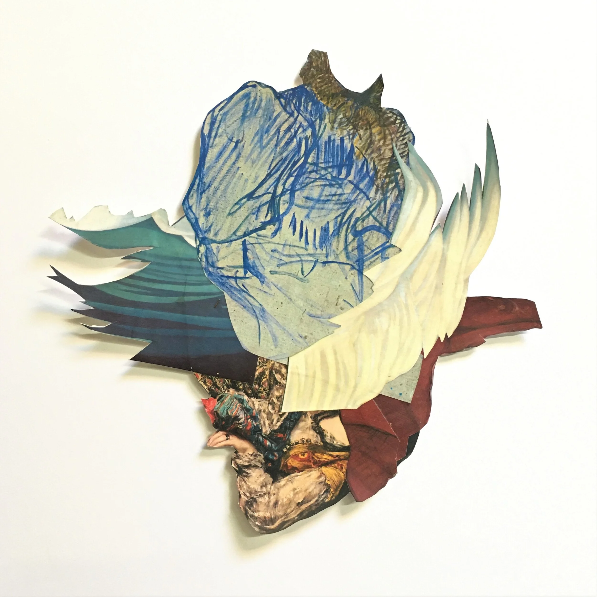 Small Shaped Collage #2, 2020