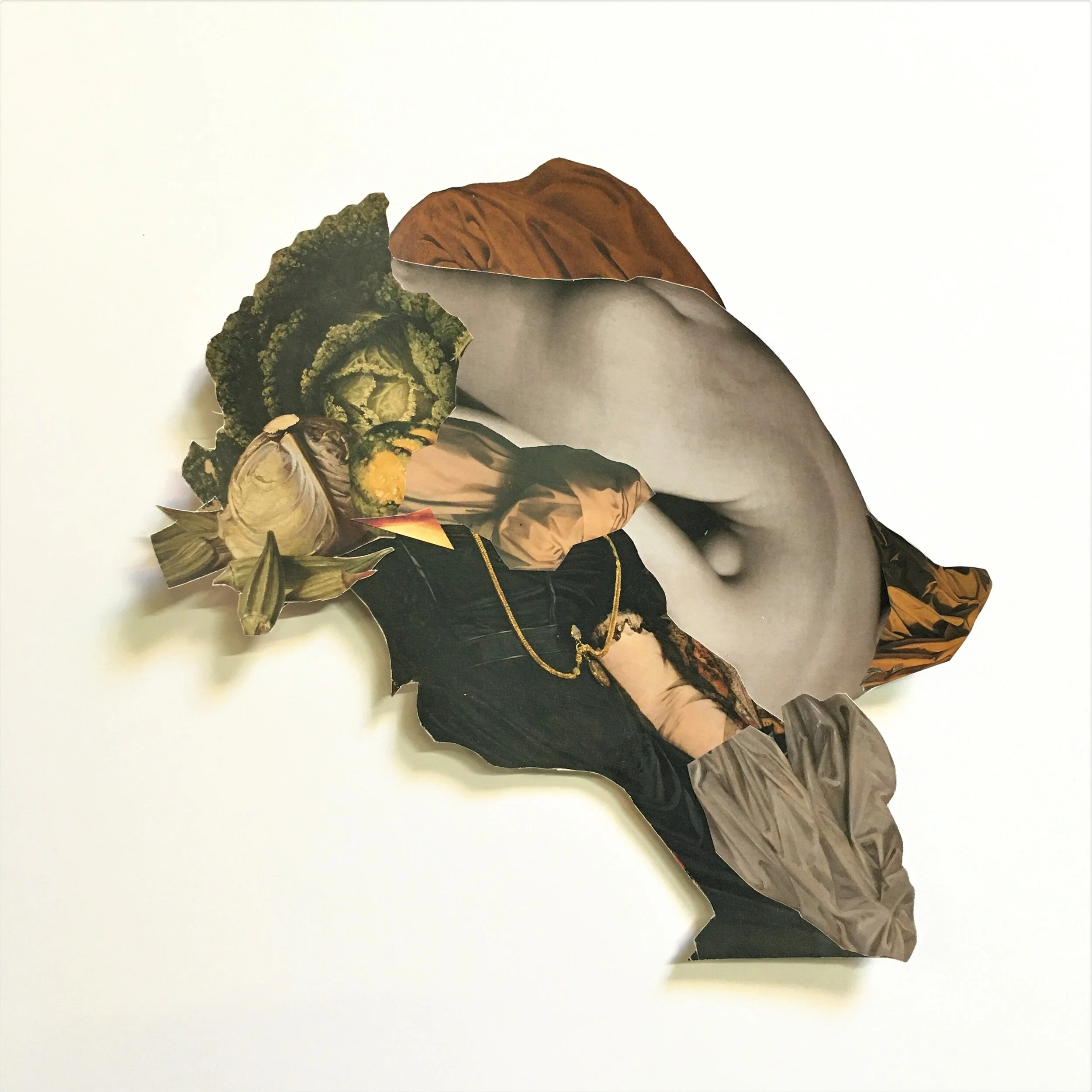 Small Shaped Collage #10, 2020