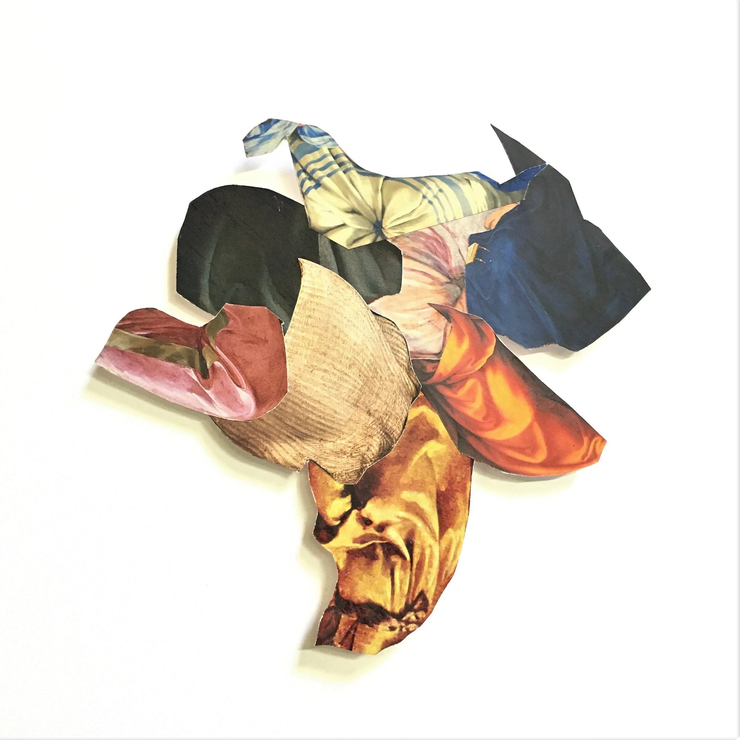  Small Shaped Collage #13, 2020