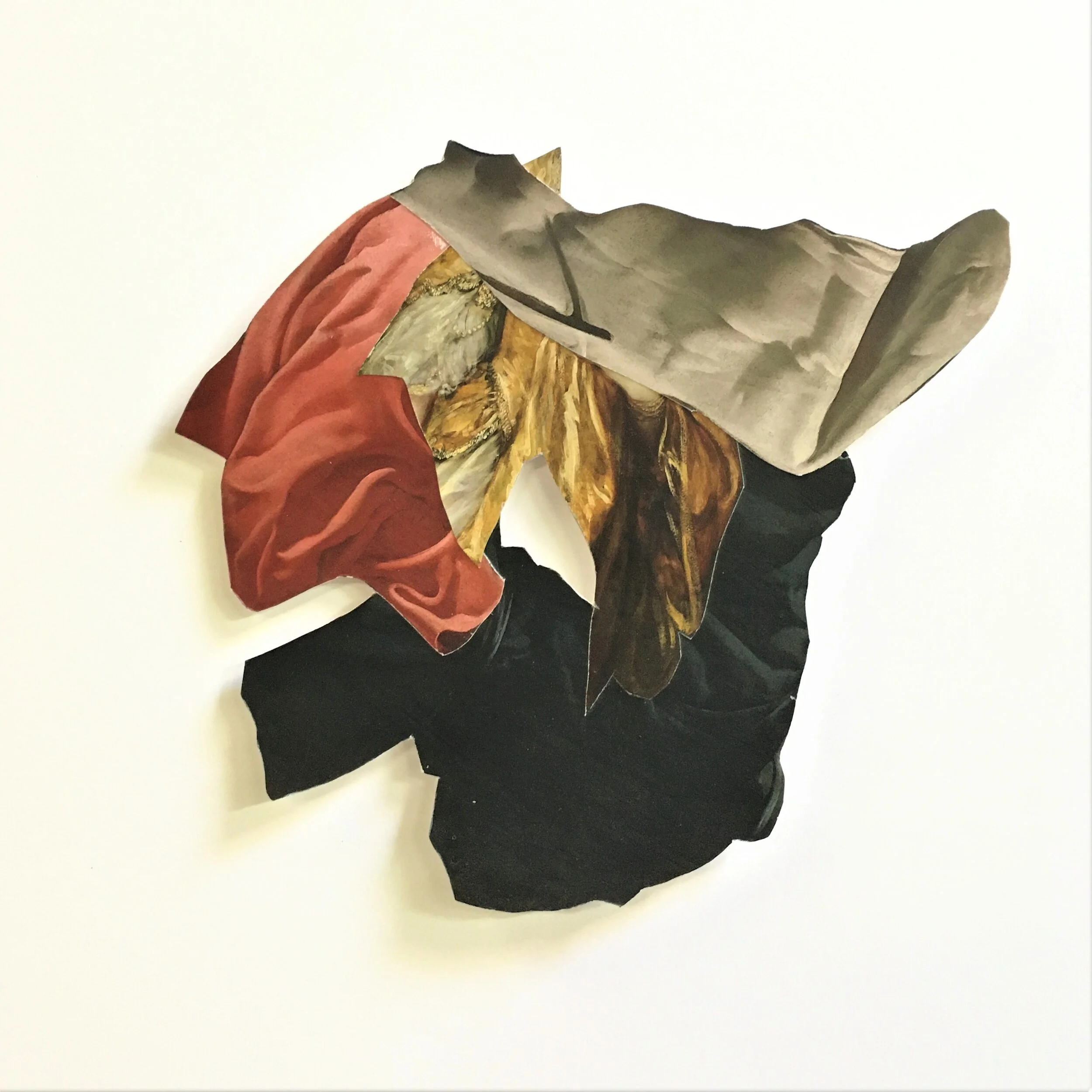  Small Shaped Collage #18, 2020