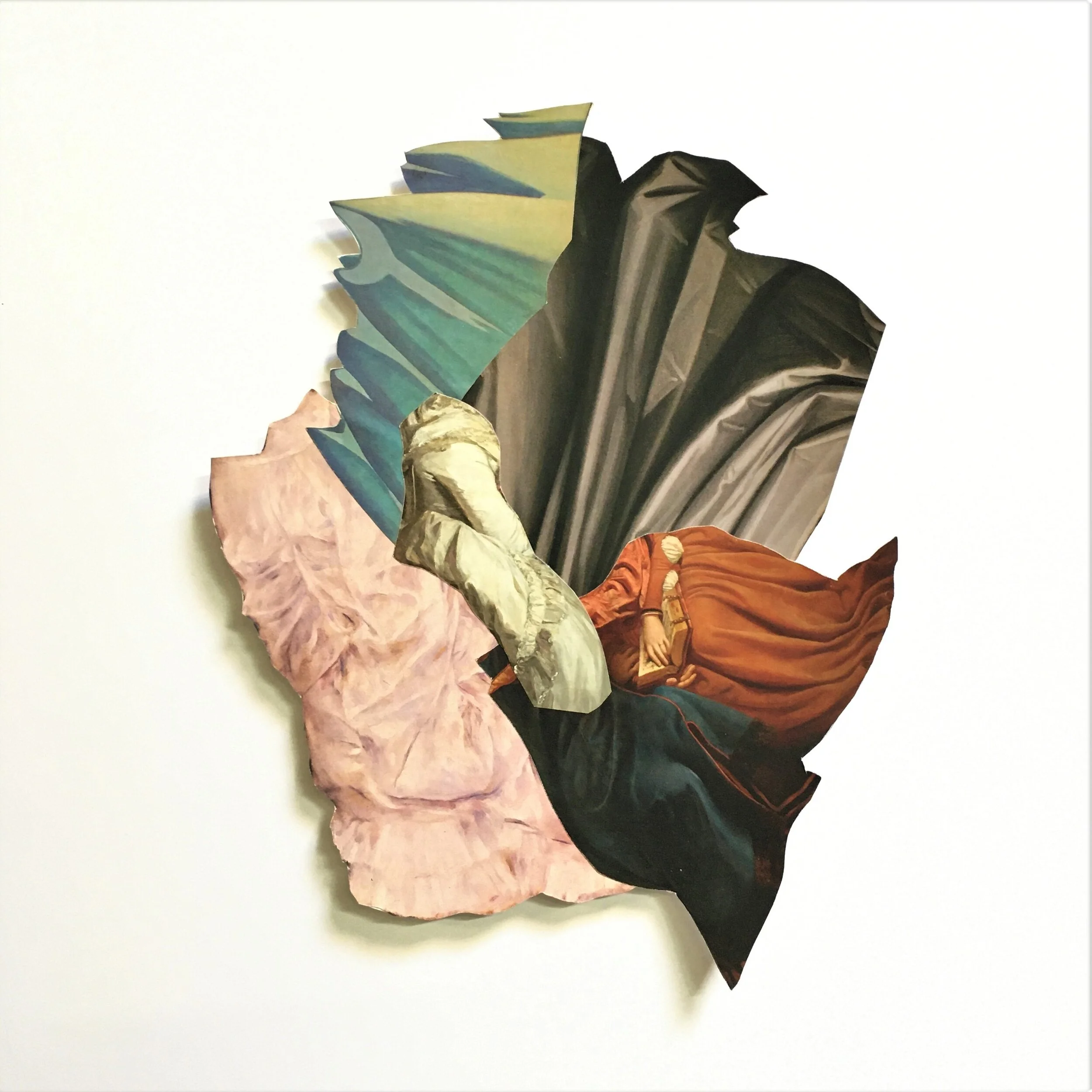 Small Shaped Collage #23, 2020