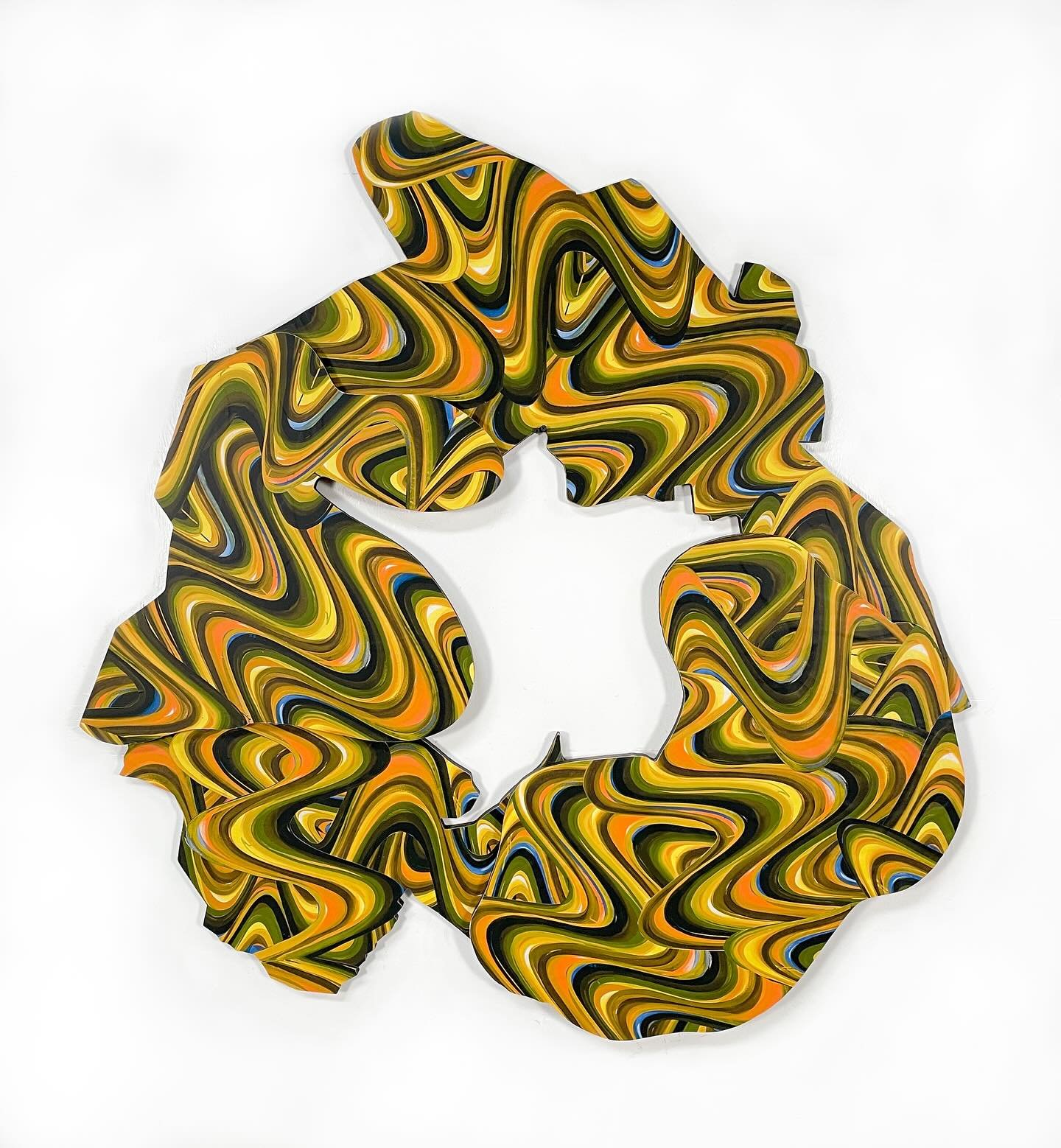 I love it when I take discarded parts or older pieces and rework them into something closer to my vision. This piece is a case in point.

&ldquo;Spring, Summer, Autumn, Winter&rdquo;
Collage on laser cut 3&frasl;4&rdquo; plywood
53 x 50 x 1.5 in
2023