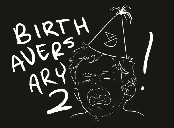 Second Anniversary T-shirt Design