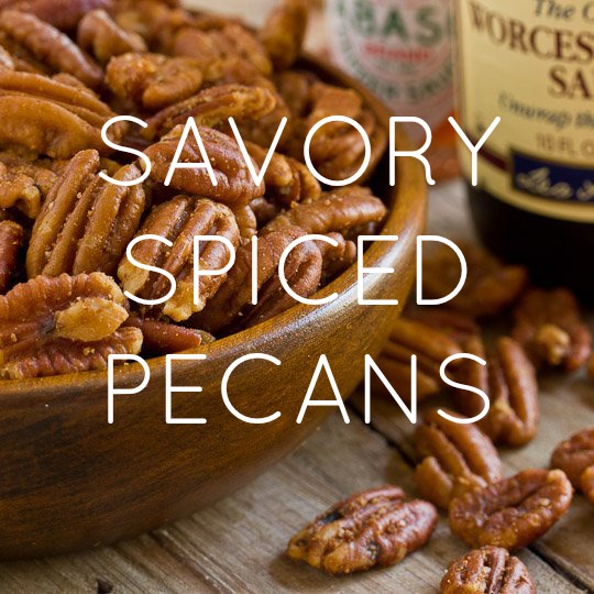 Savory Spiced Pecans