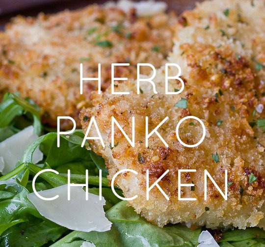 Herb Panko Chicken