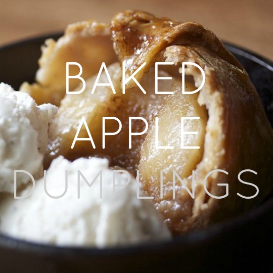 Baked Apple Dumplings