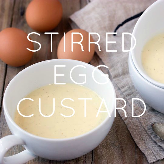 Stirred Egg Custard
