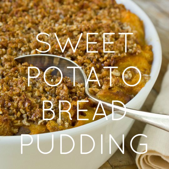 Sweet Potato Bread Pudding