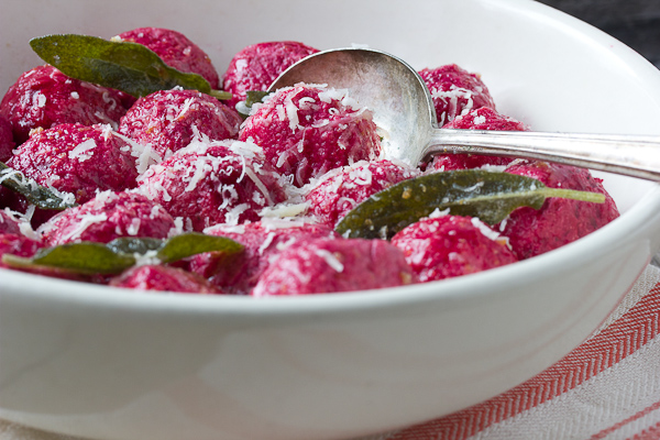 Beet and Ricotta Gnocchi-3