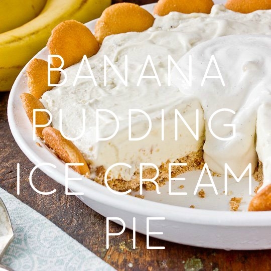 Banana Pudding Ice Cream Pie