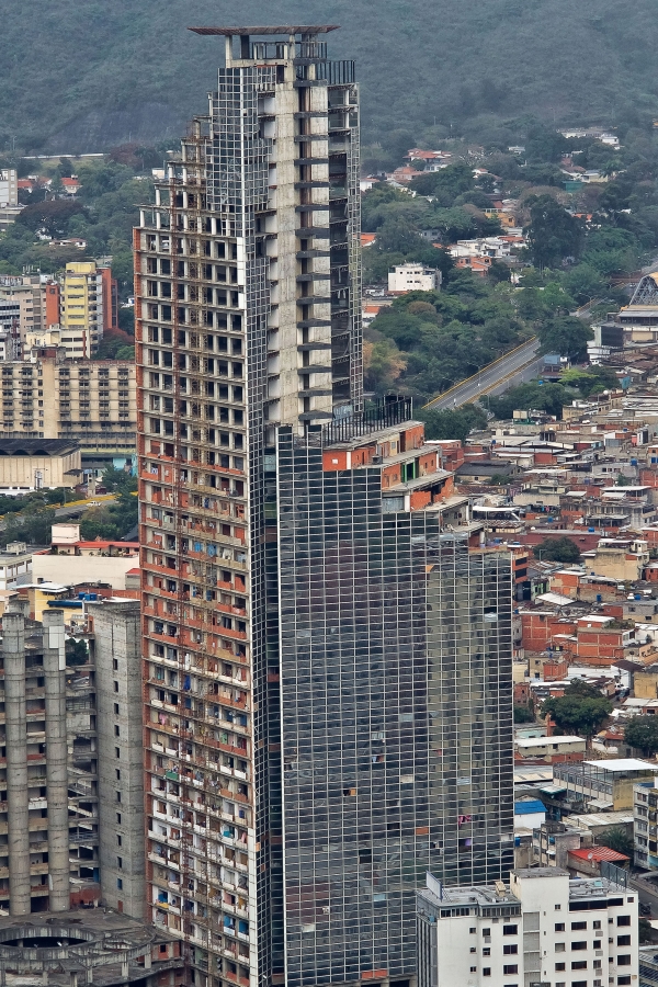 The Tower of David - The World's tallest slum. An abandoned and never finished business center. (Photo: www.imutc.com