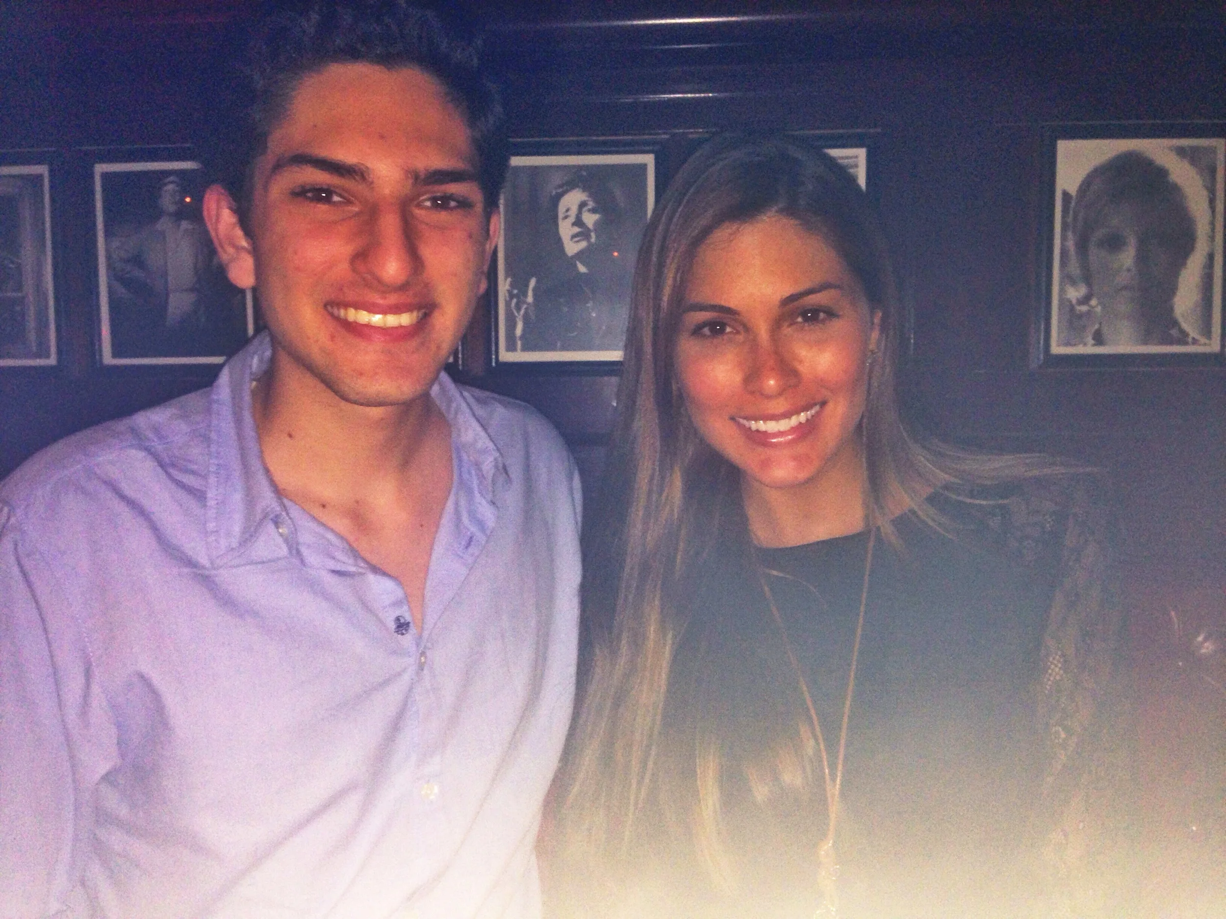 Yo con nuestra Miss Universo Molly Isler. 