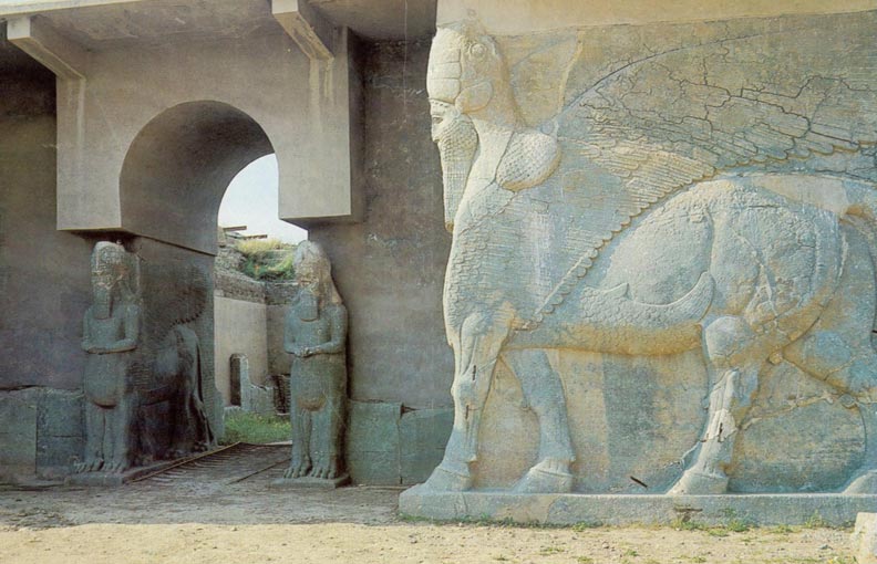 Nimrud. Destruida por ISIS. 