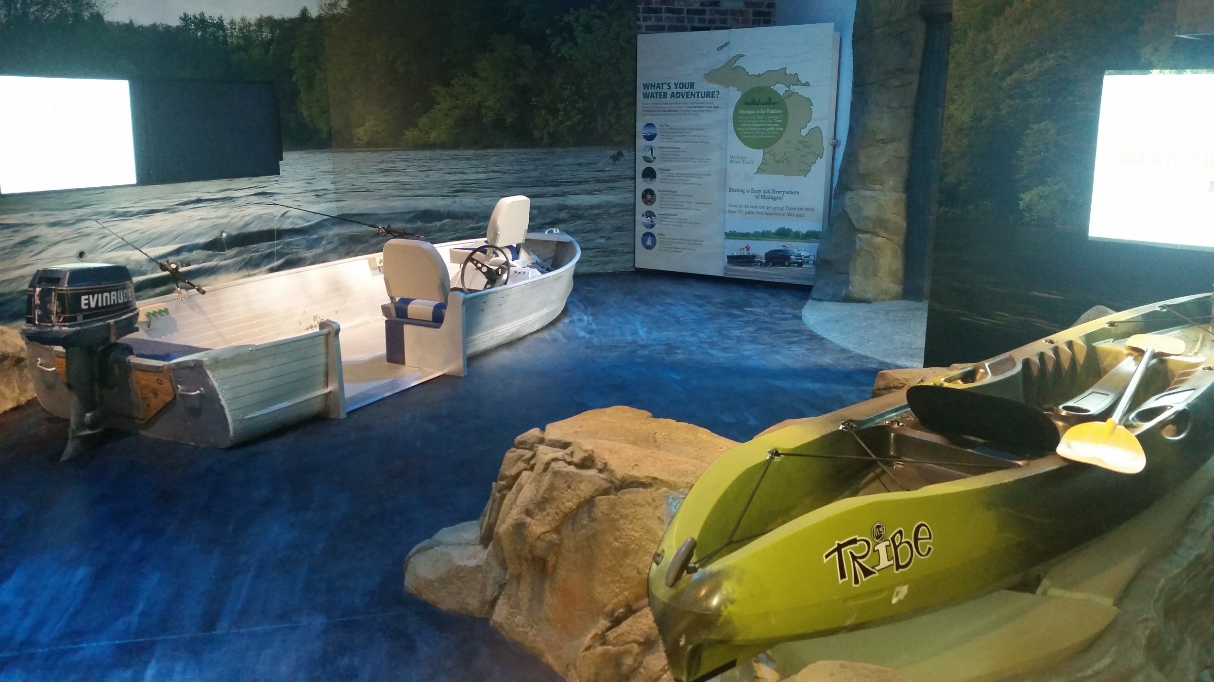 fishing and kayaking simulators