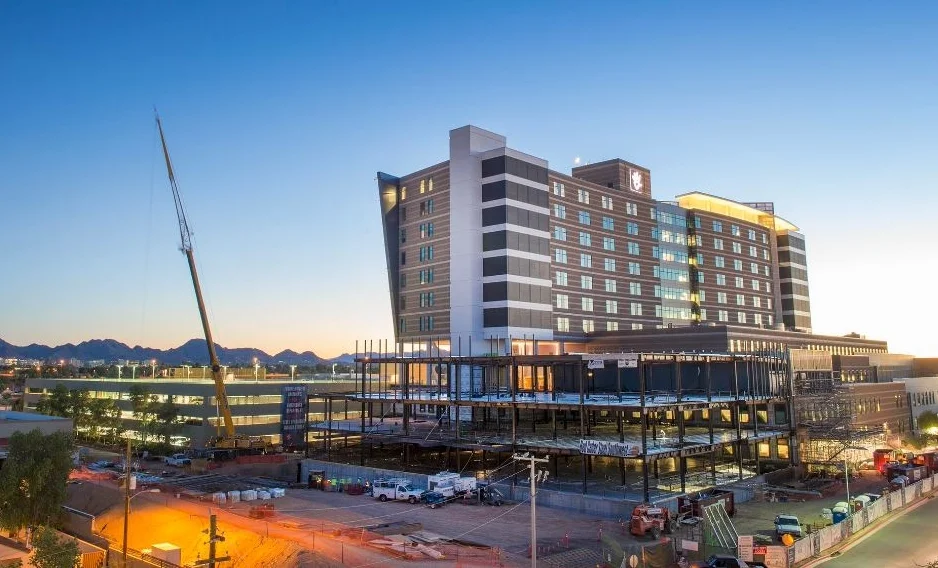 The new Phoenix Children's Hospital Emergency/ Lab/ Hematology-Oncology Expansion