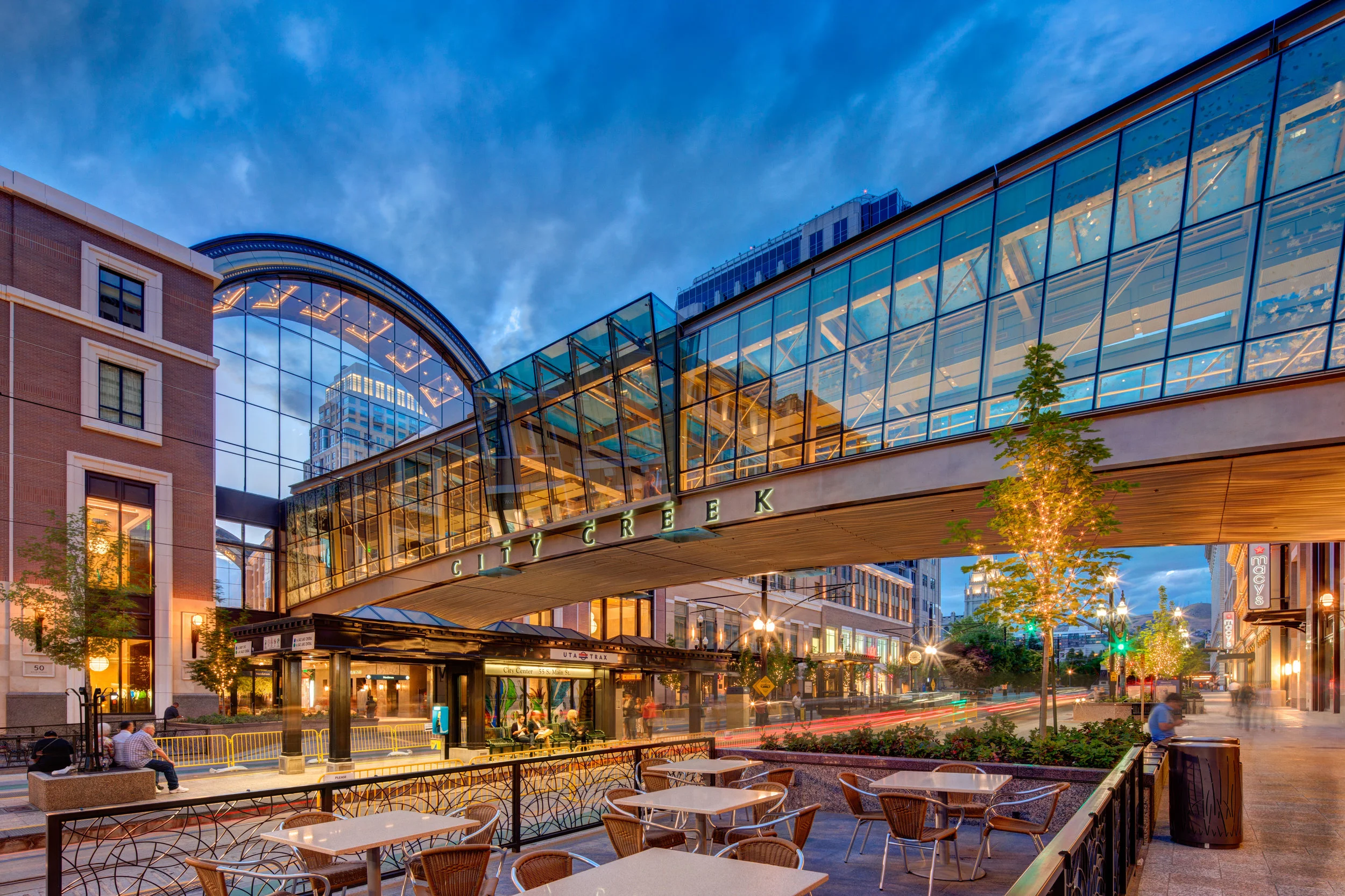 City Creek Center in Salt Lake City, Utah