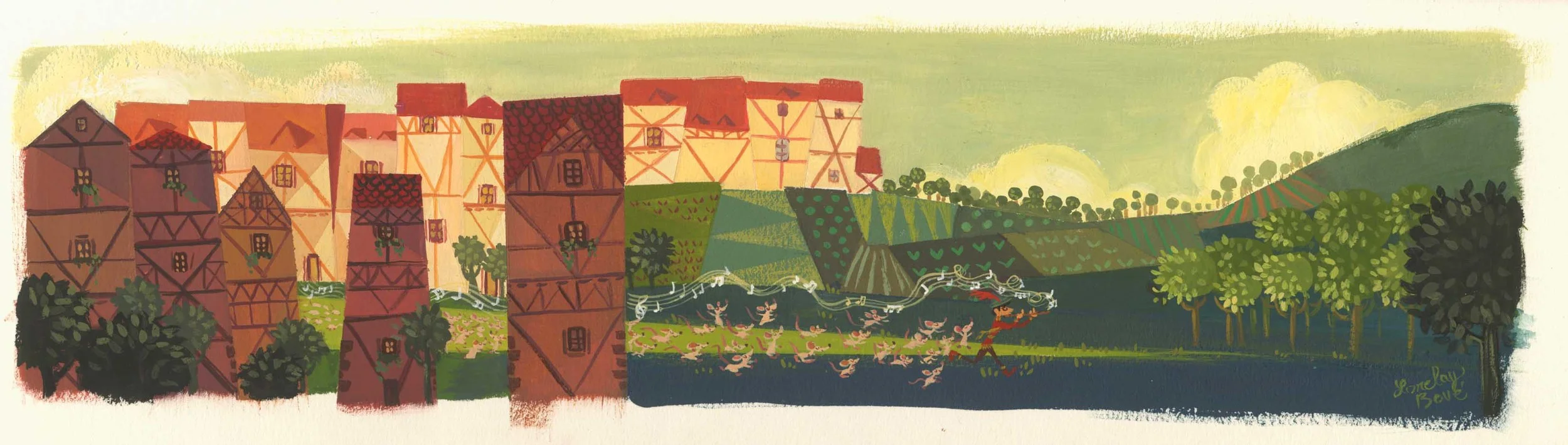 the story of the pied piper of Hamelin